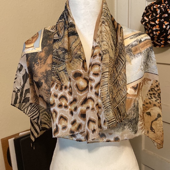 Unbranded Vintage Safari Scarf - Picture 2 of 14